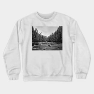 McDonald Falls, Glacier N.P. Crewneck Sweatshirt